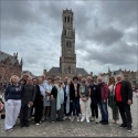 Deaf International History (enkele doven) op visit in Brugge